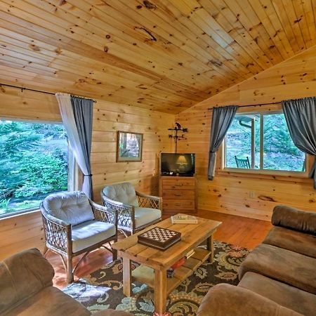 Bryson City Cabin With Fire Pit On Coopers Creek! エクステリア 写真