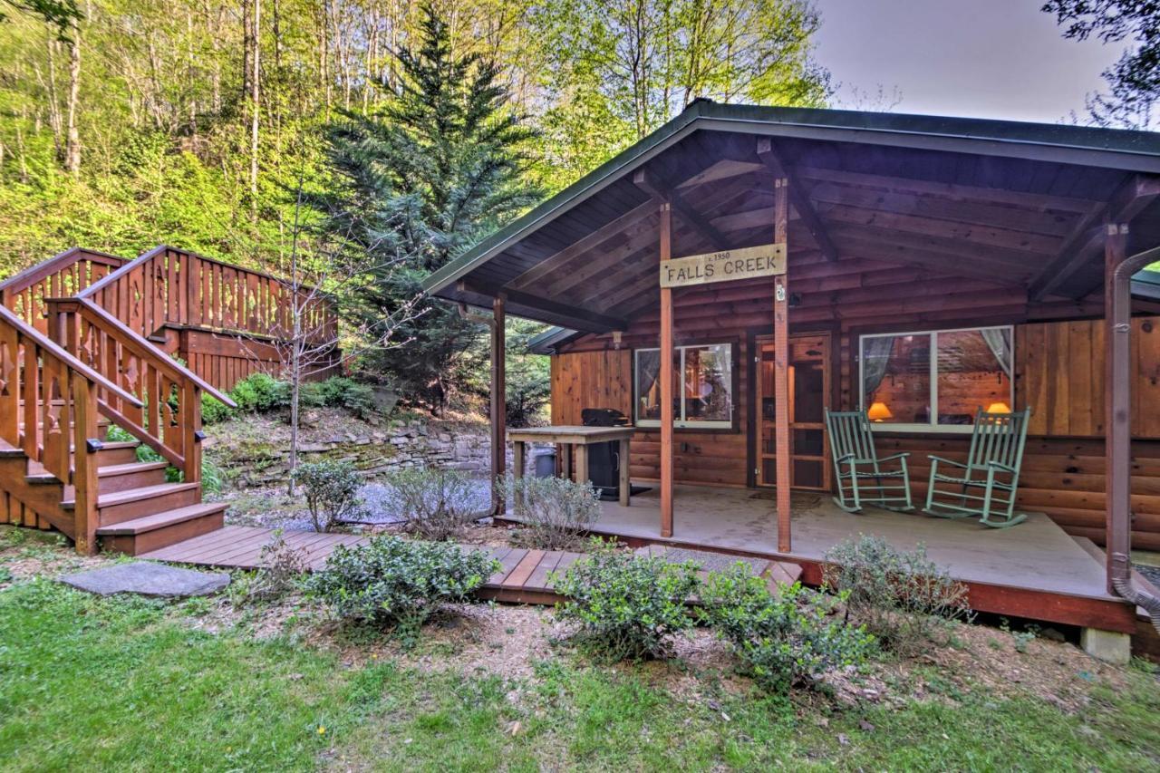 Bryson City Cabin With Fire Pit On Coopers Creek! エクステリア 写真