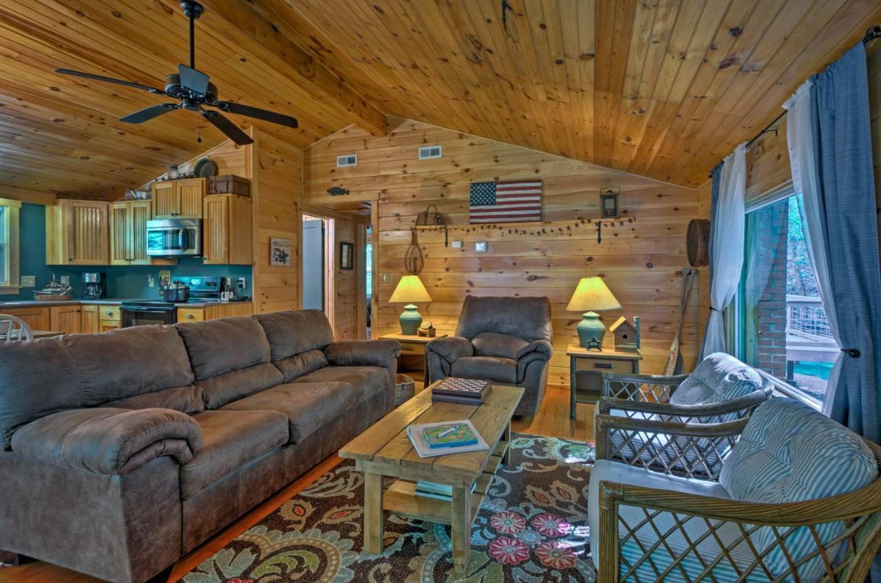 Bryson City Cabin With Fire Pit On Coopers Creek! エクステリア 写真