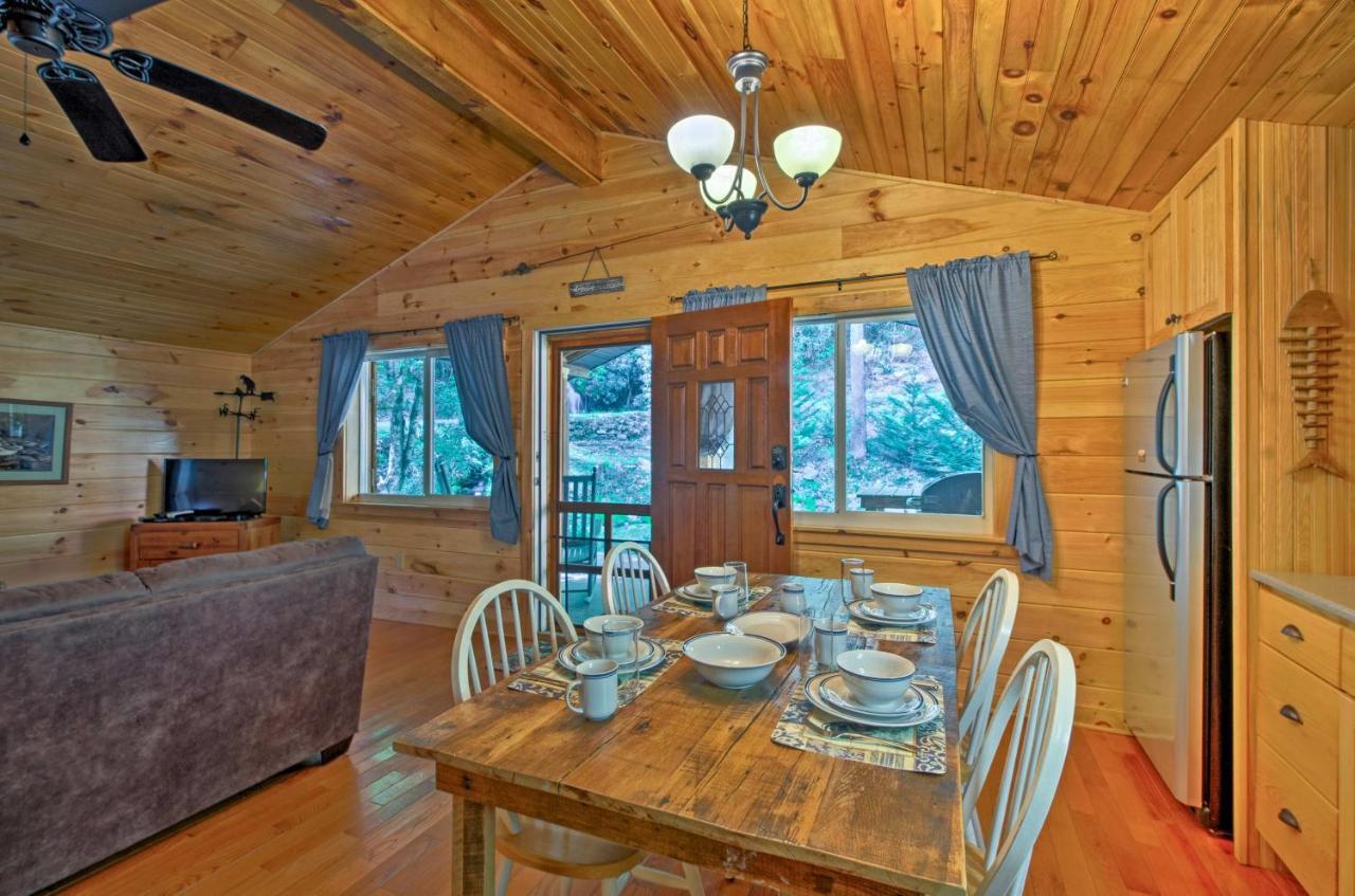 Bryson City Cabin With Fire Pit On Coopers Creek! エクステリア 写真