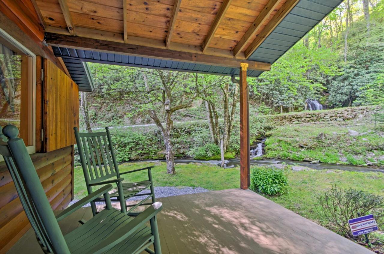 Bryson City Cabin With Fire Pit On Coopers Creek! エクステリア 写真